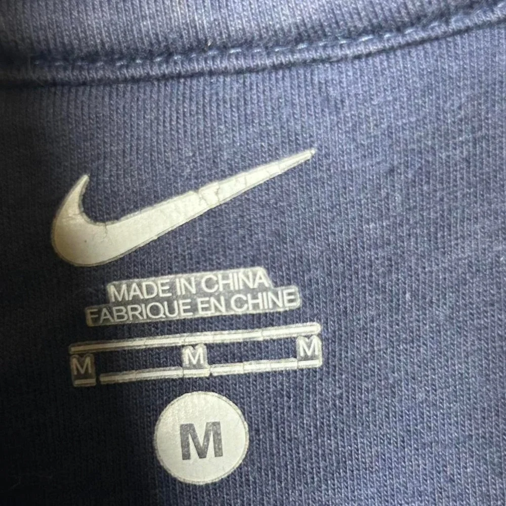 Nike University of Illinois hoodie in blue and orange sportswear Medium‎